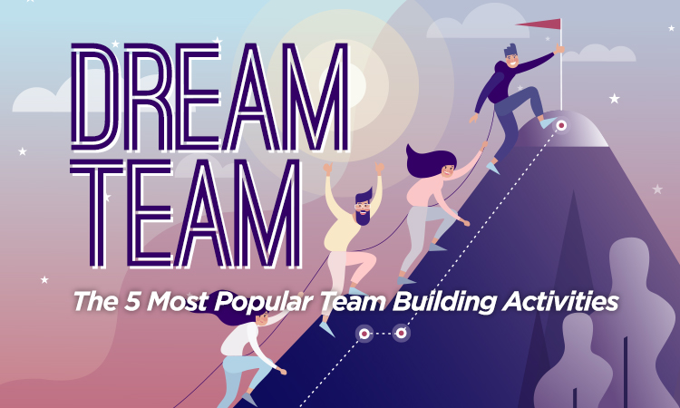 Dream Team — The 5 Most Popular Team Building Activities
