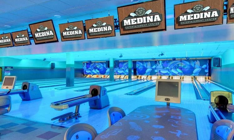 Bowling at the Medina Entertainment Center