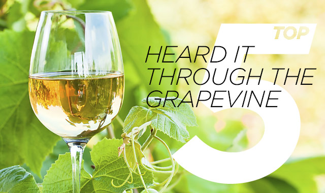 Heard it Through the Grapevine — The Top Wines Being Served This Summer