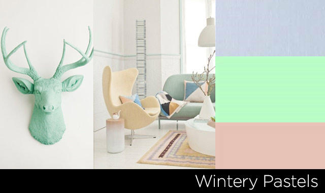 Wintery Pastels ... Trending in Event Decor