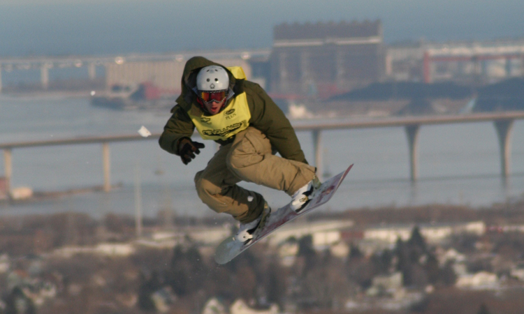 Snowboarding