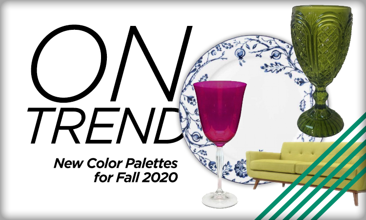 On Trend - New Color Palettes for Fall 2020