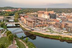 Eau Claire Wisconsin Ariel