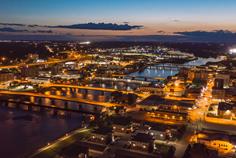 Waterloo, Iowa Aerial