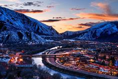 Glenwood Springs Sunset, Glenwood Springs, CO