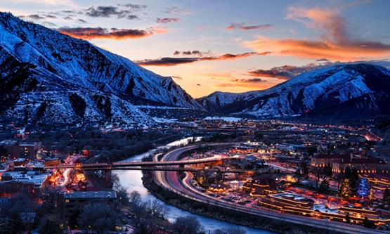 Glenwood Springs Sunset, Glenwood Springs, CO