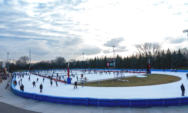 Roseville Skating Center Oval