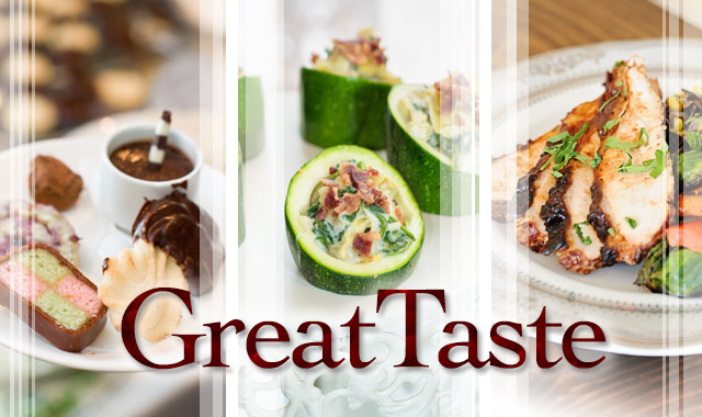 Great Taste — Three Inspiring Ideas for Your Next Food Affair