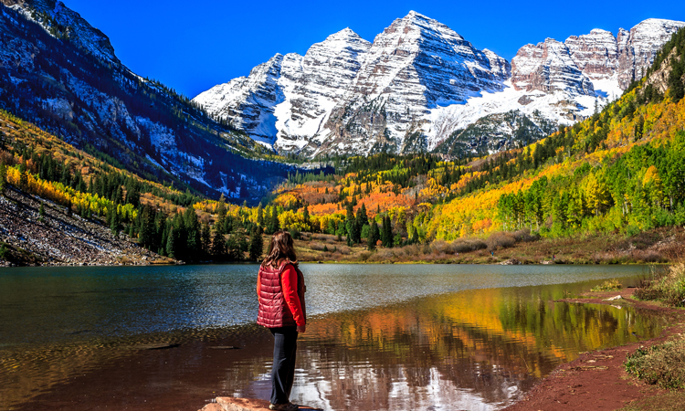 Maroon Bells Scenic Area, Aspen Colorado